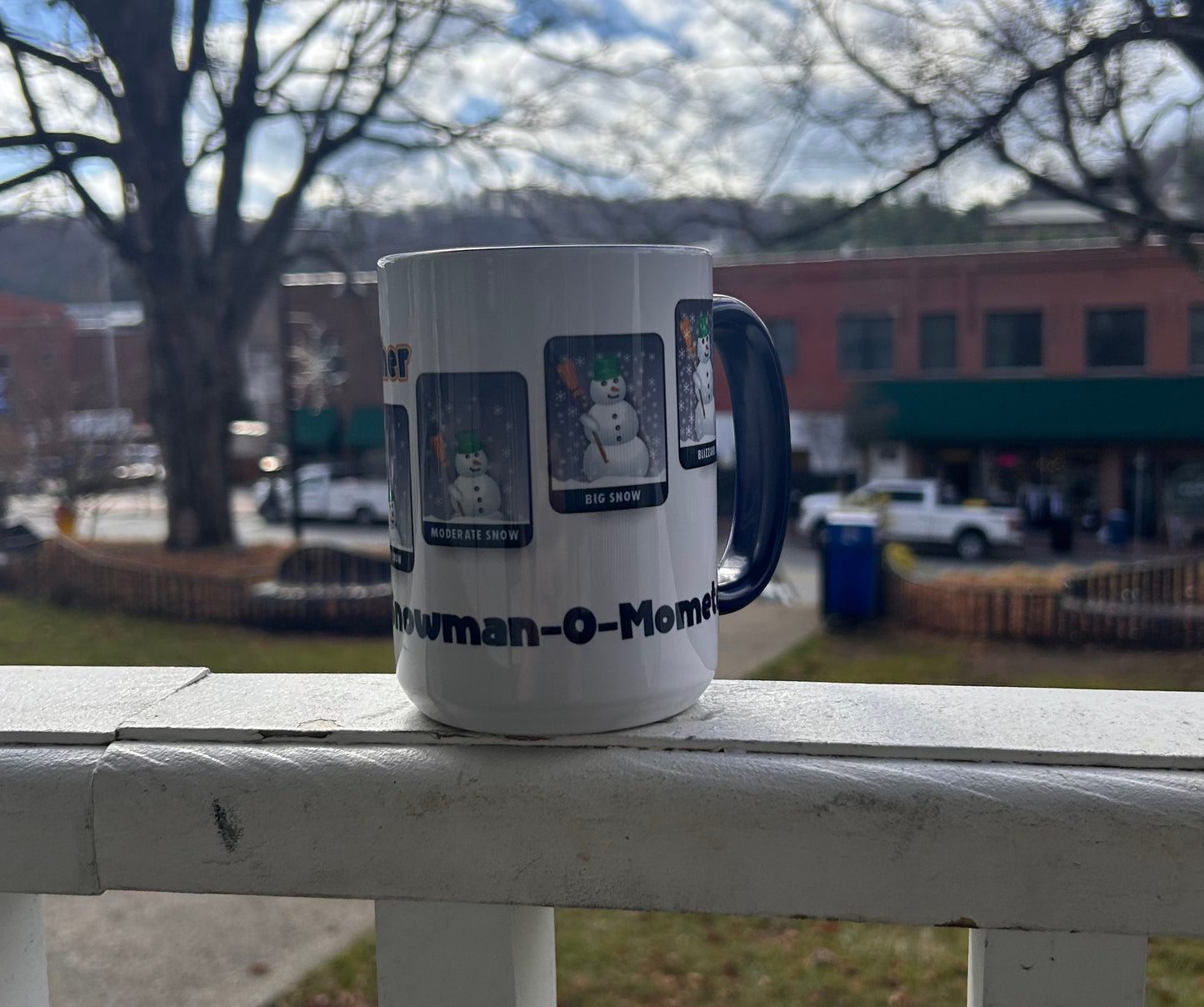 Snowman-O-Mometer Mug